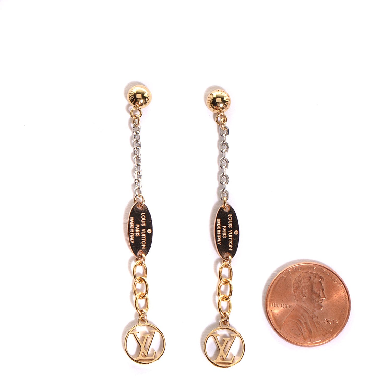 Logomania Earrings Gold