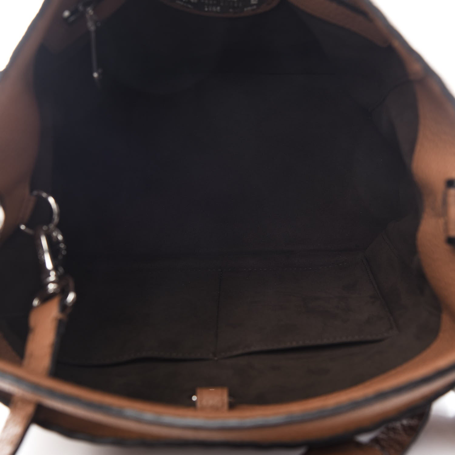 Fendi Cuoio Romano Selleria Small Anna Bucket Bag Mou 4 of 7