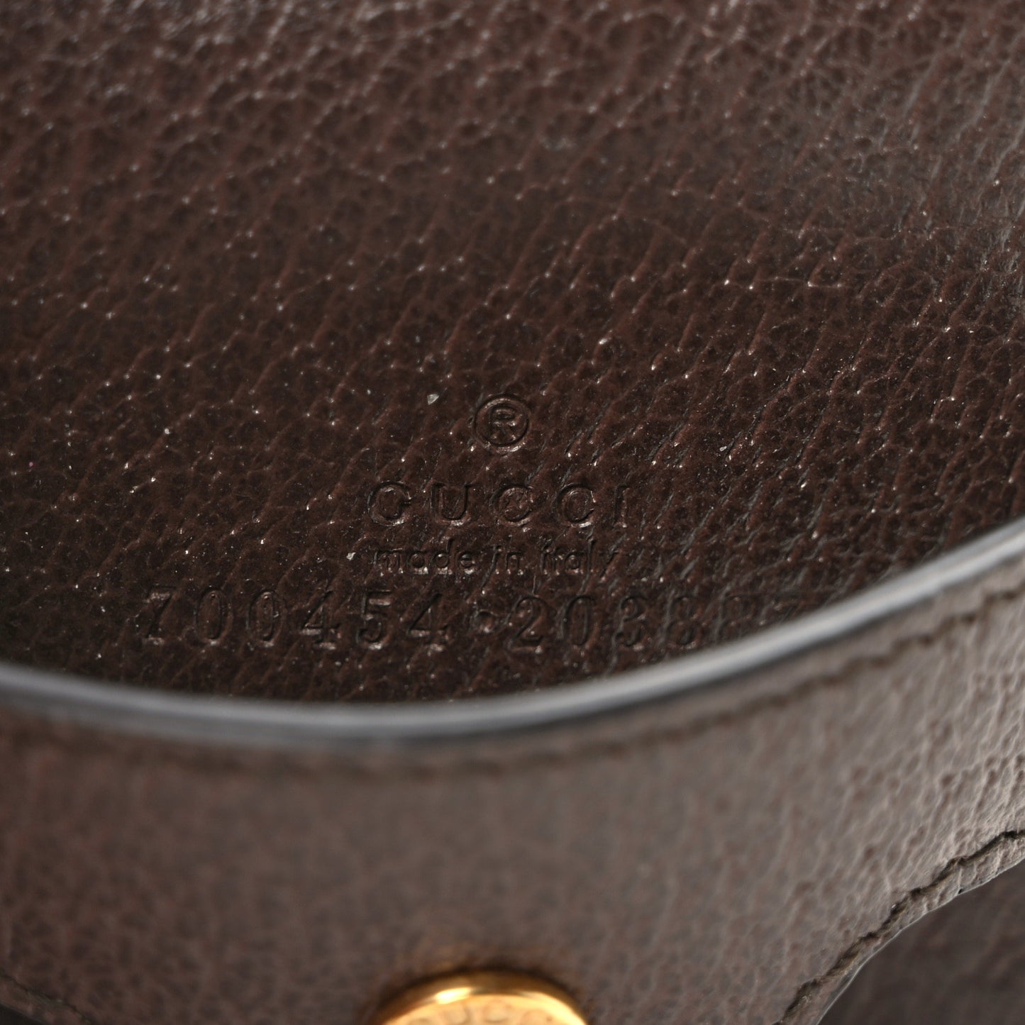 GG Supreme Monogram Calfskin Blondie AirPods Case Beige Ebony New Acero