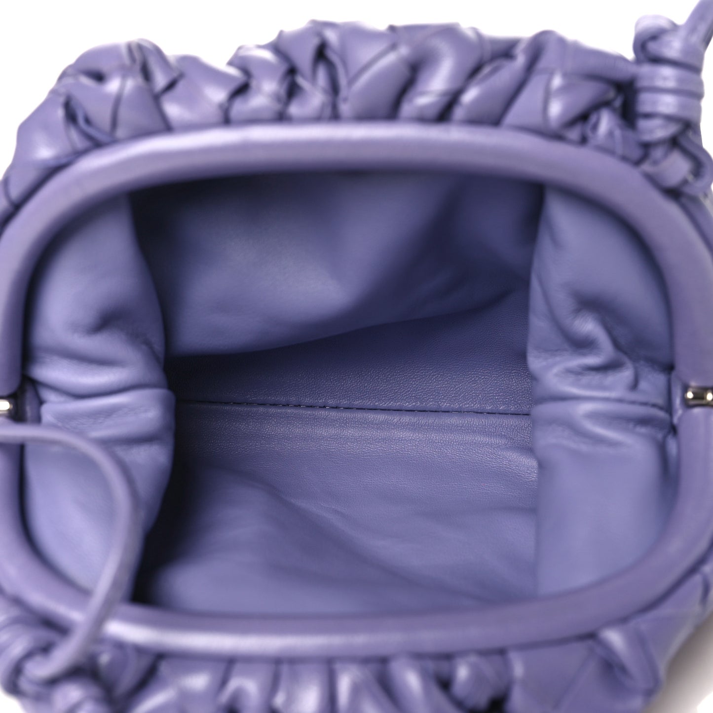 Nappa Intrecciato The Mini Pouch Lavender