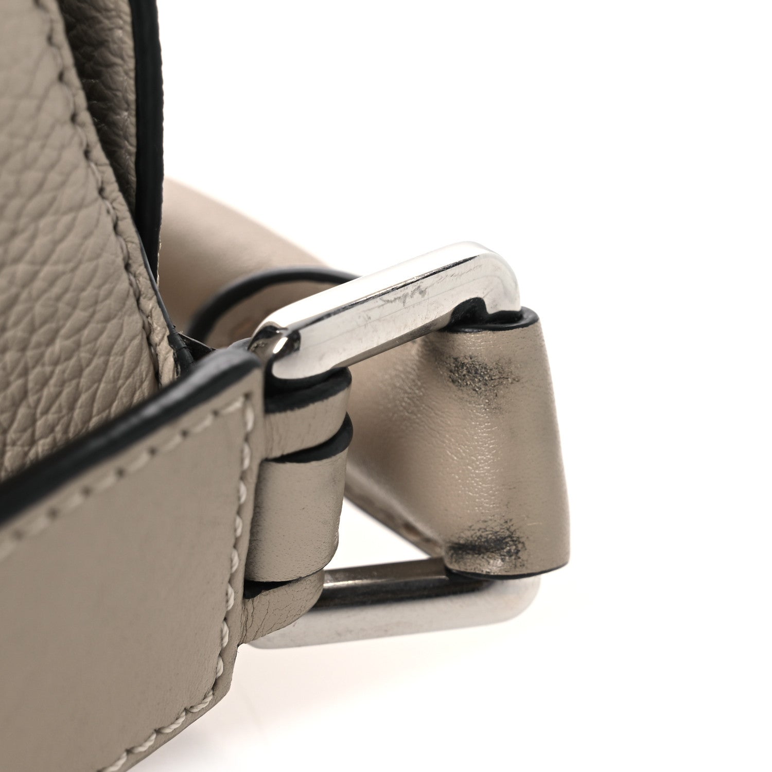 Loewe Grained Calfskin Small Puzzle Bag Sand 11 of 13