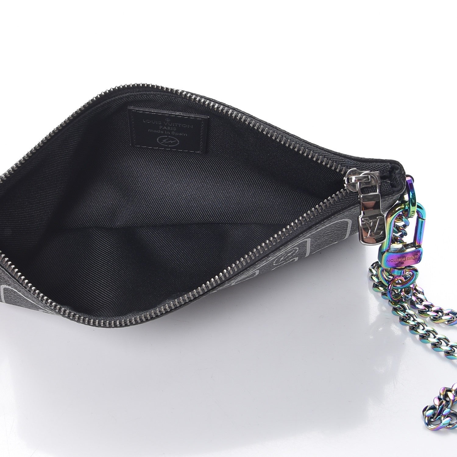 Louis Vuitton Monogram Eclipse Flash Fragment IPhone Pouch 5 of 7