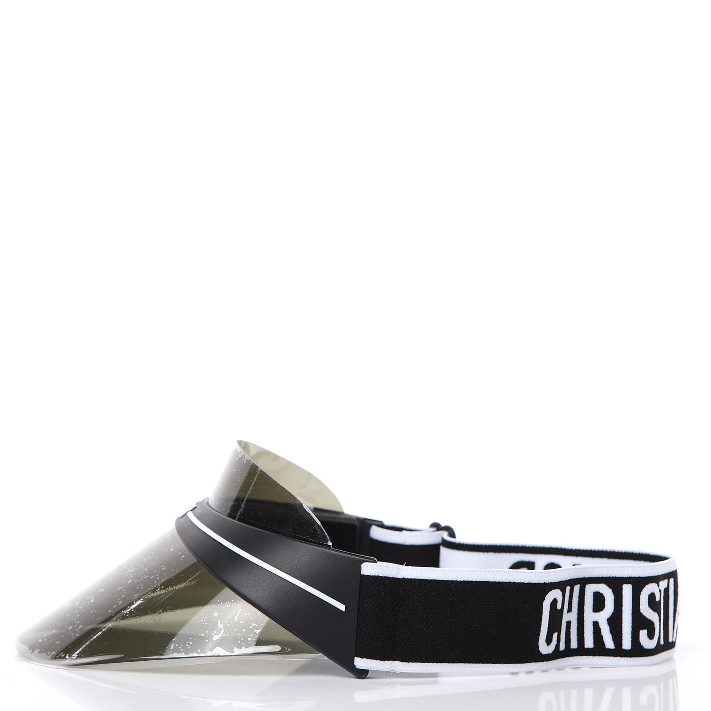 Mirrored DiorClub1 Sun Visor Silver