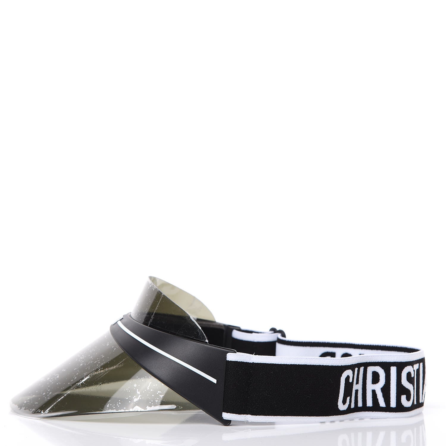 Christian Dior Mirrored DiorClub1 Sun Visor Silver 3 of 8