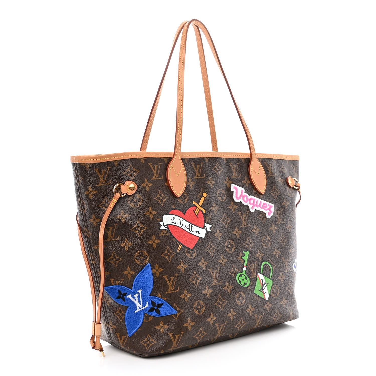 Louis Vuitton Monogram Travel Stickers Neverfull MM 4 of 18
