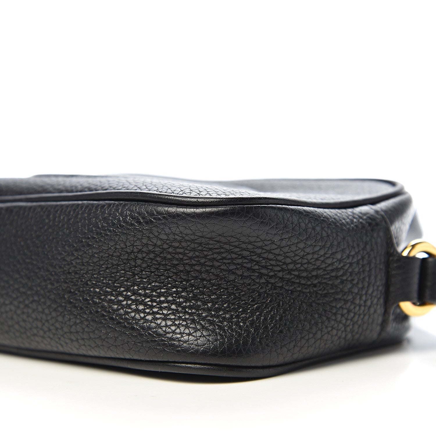 Gucci Pebbled Calfskin Mini Soho Disco Bag Black 8 of 9