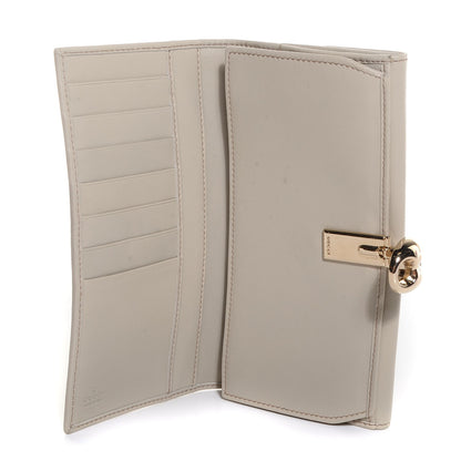 Gucci Guccissima Wave Continental Wallet Off White 6 of 8