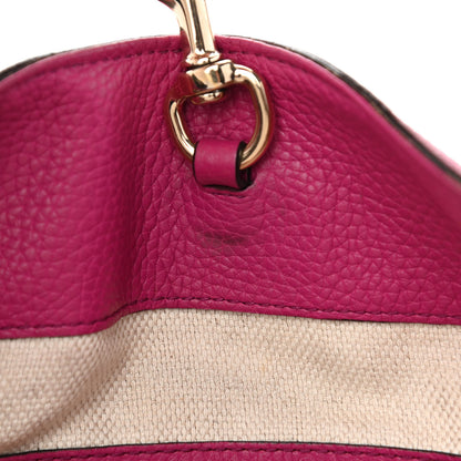 Gucci Cellarius Calfskin Medium Soho Chain Shoulder Bag Bright Bouganville 11 of 13