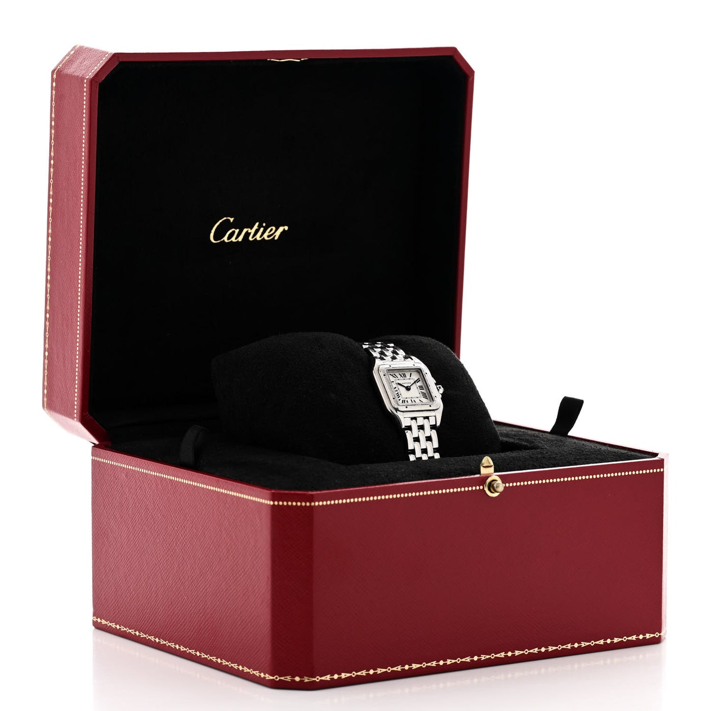 Stainless Steel 22mm Panthere Quartz Watch