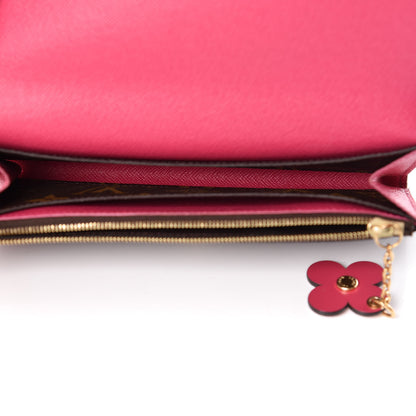 Louis Vuitton Monogram Bloom Flower Emilie Wallet 7 of 9