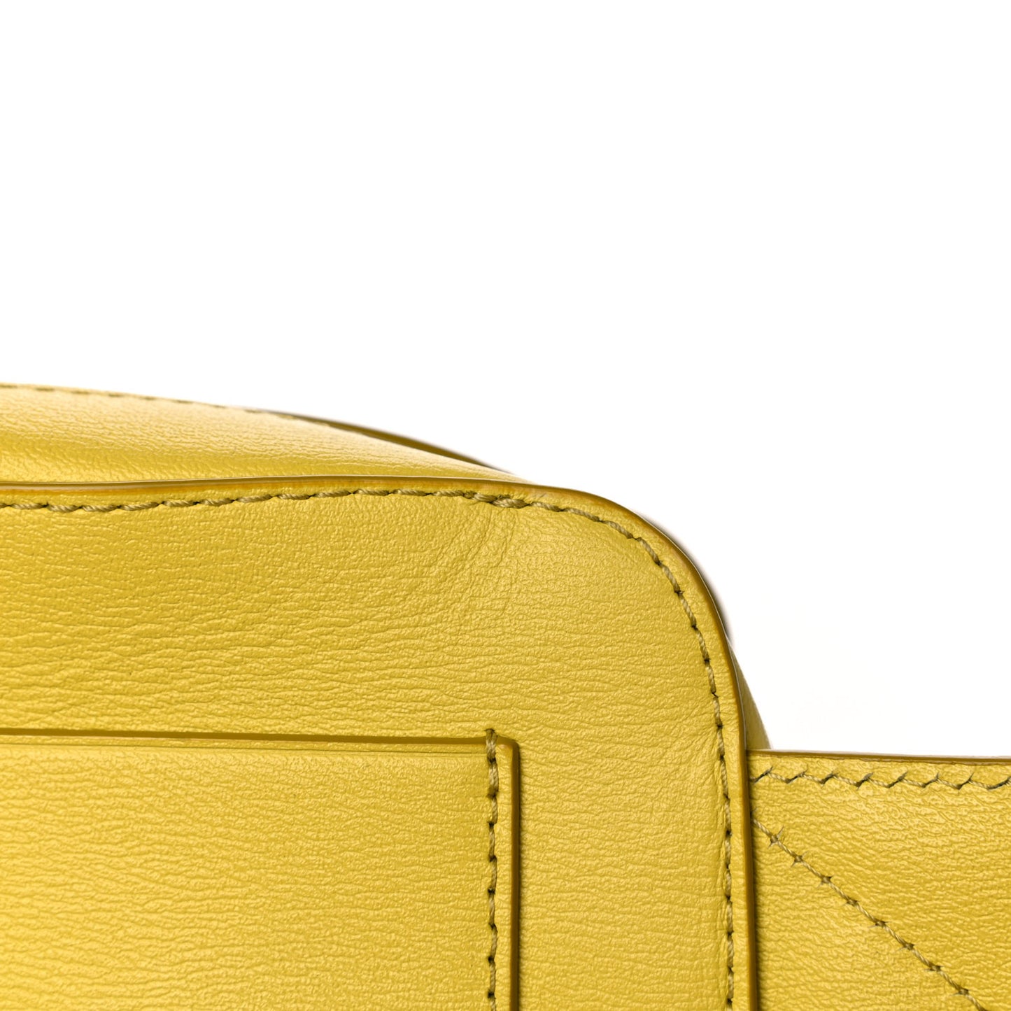 Calfskin Pashli Belt Bag Yellow