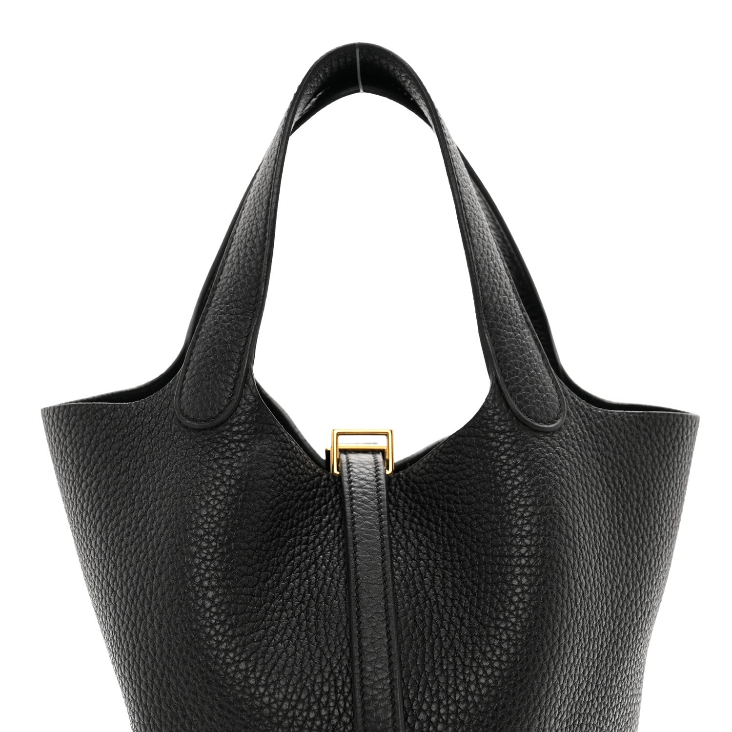 Hermes Taurillon Clemence Picotin Lock 18 PM Black 5 of 11