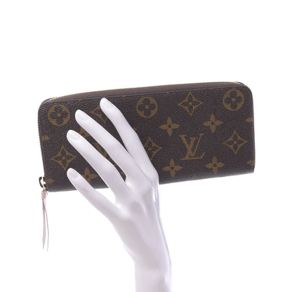 Louis Vuitton Monogram Clemence Wallet Rose Ballerine 2 of 11
