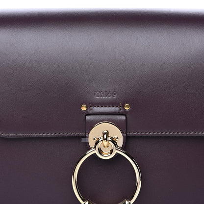 Chloe Calfskin Large Tess Bag Black Raisin 9 of 9