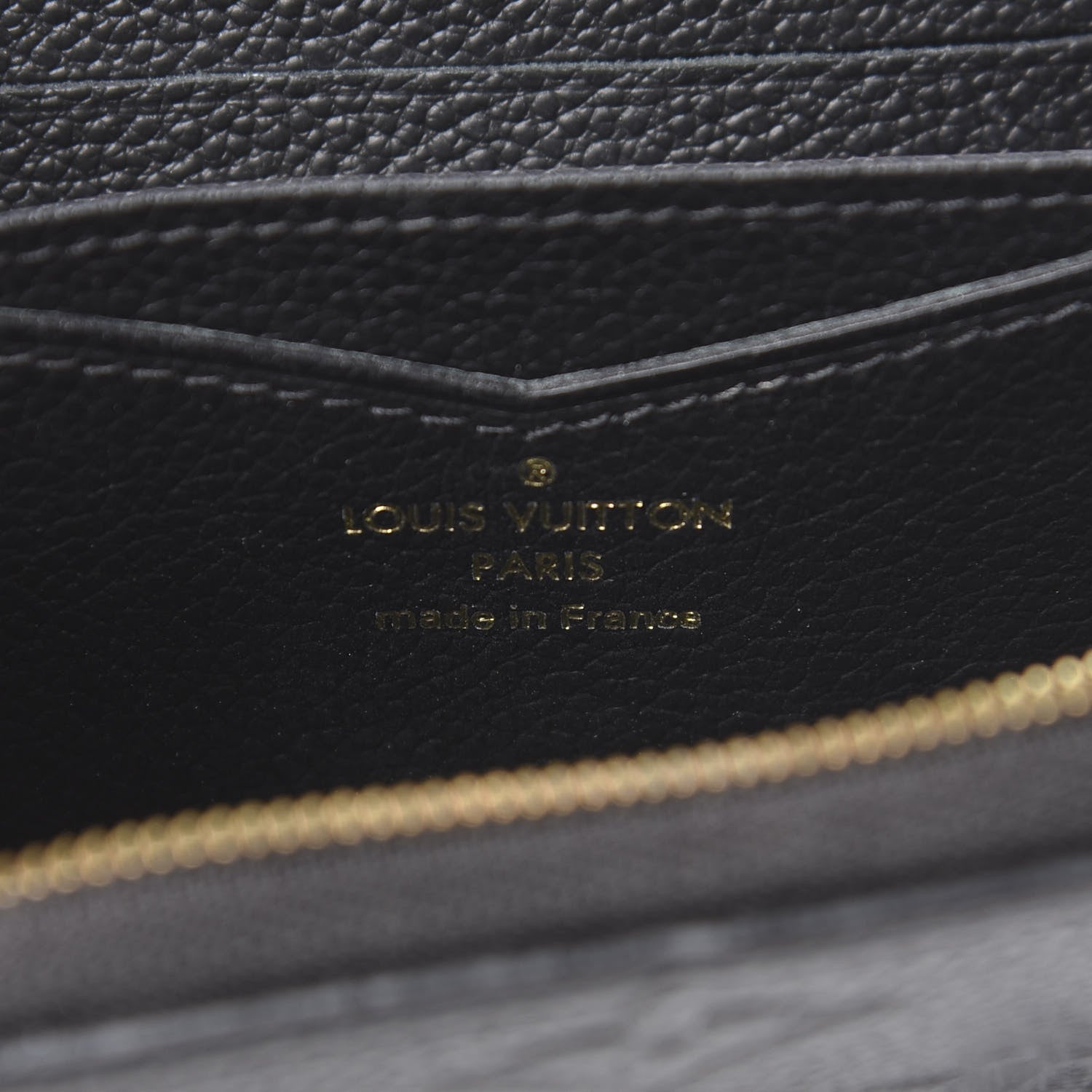 Louis Vuitton Empreinte Zippy Coin Purse Black 5 of 6