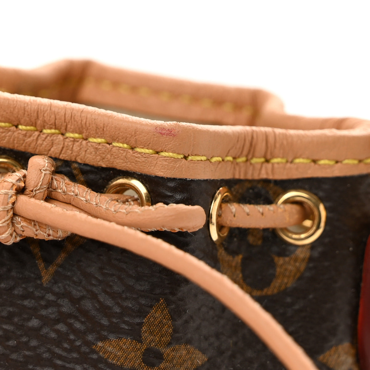 Monogram Micro Noe Bag Charm Key Ring