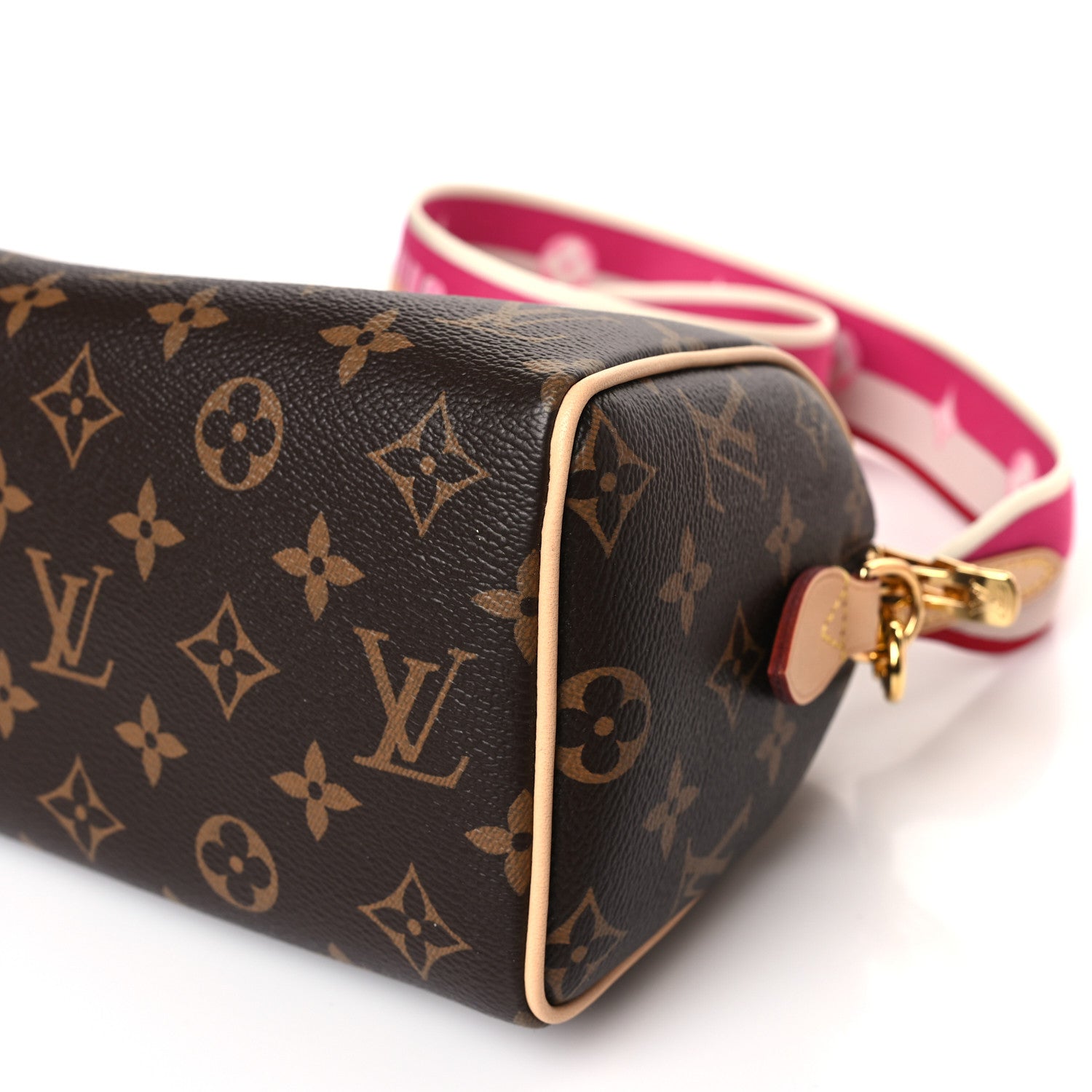Louis Vuitton Monogram Speedy Bandouliere 20 Fuchsia 8 of 9