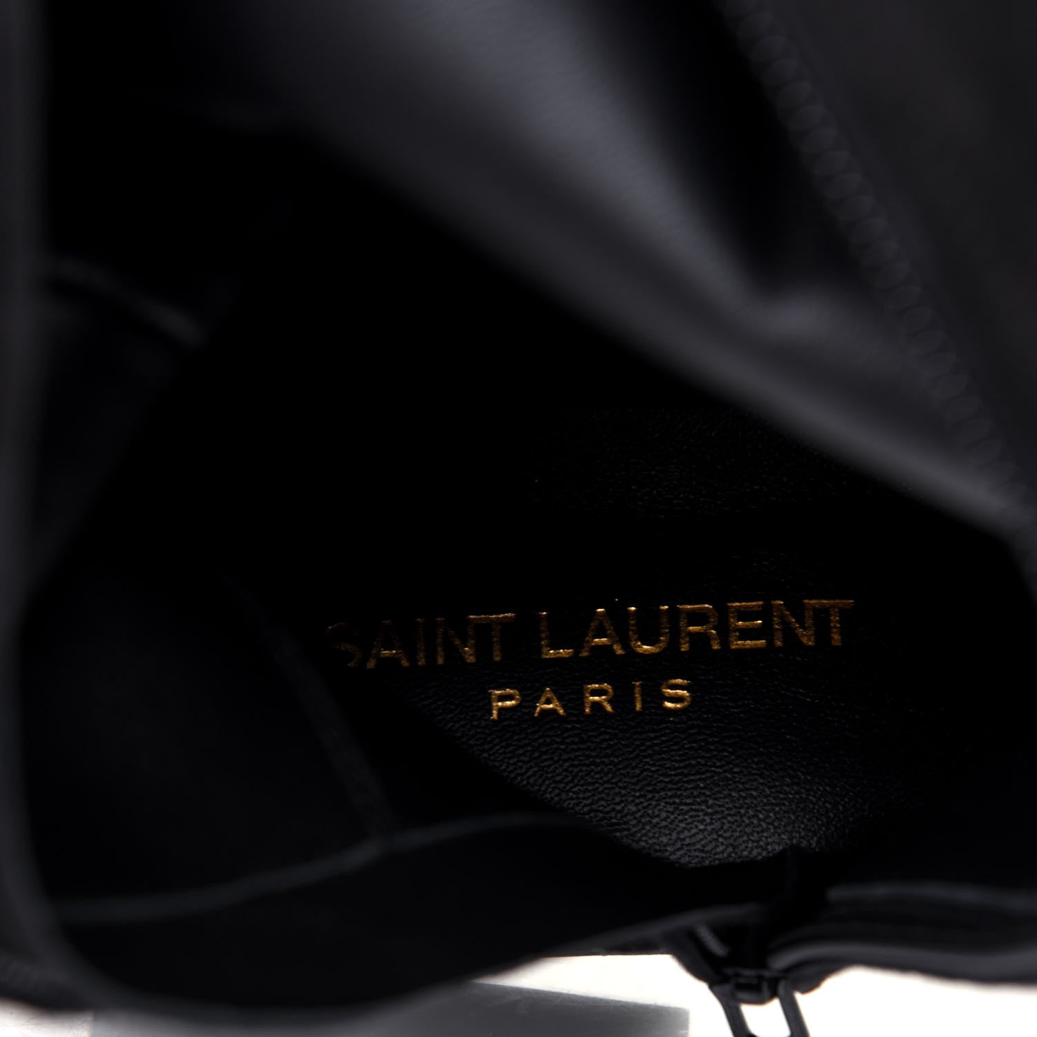 Saint Laurent Suede Goatskin BB 20 Over The Knee Fringed Boots 38.5 Black 7 of 9