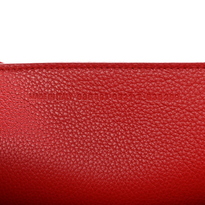 Balenciaga Grained Calfskin Neo Classic Gold Hardware S City Medium Red 7 of 10