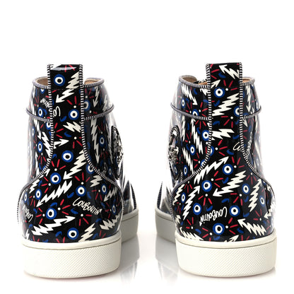 Christian Louboutin Patent Ginzana Mens Louis Orlato Flat Sneakers 42.5 Black 6 of 11