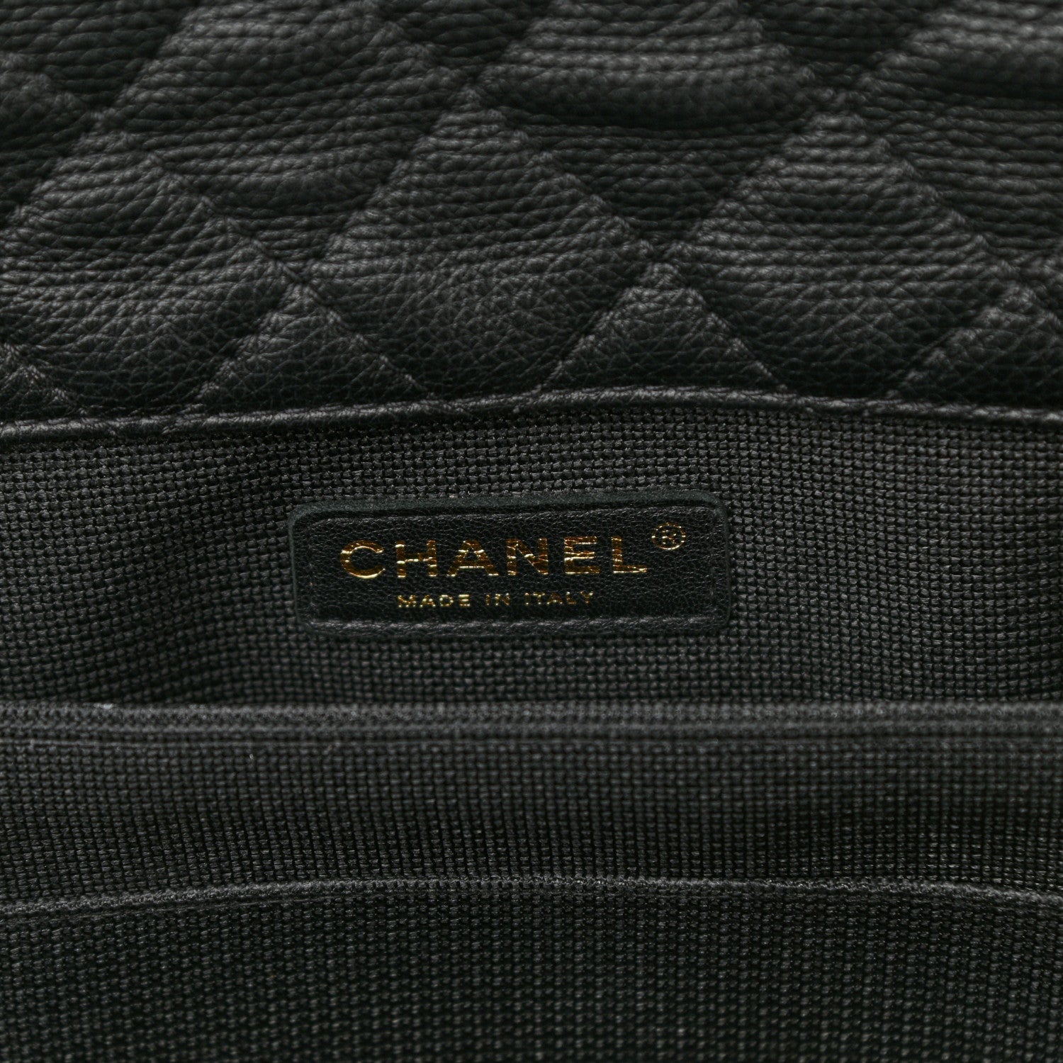 Chanel Calfskin Quilted XXL Travel Flap Bag Black 6 of 9