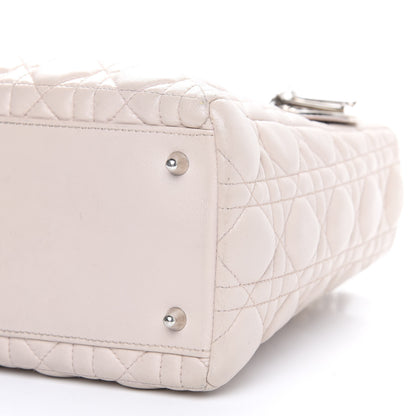 Christian Dior Lambskin Cannage Medium Lady Dior Light Pink 16 of 20