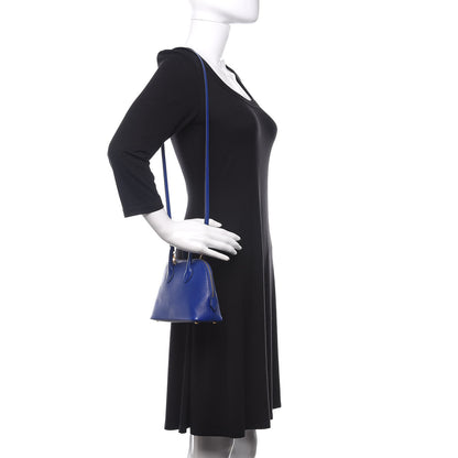 Hermes Chevre Mysore Mini 1923 Bolide Bleu Electrique 2 of 10