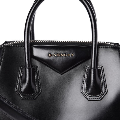 Givenchy Shiny Lord Calfskin Small Antigona Black 10 of 10