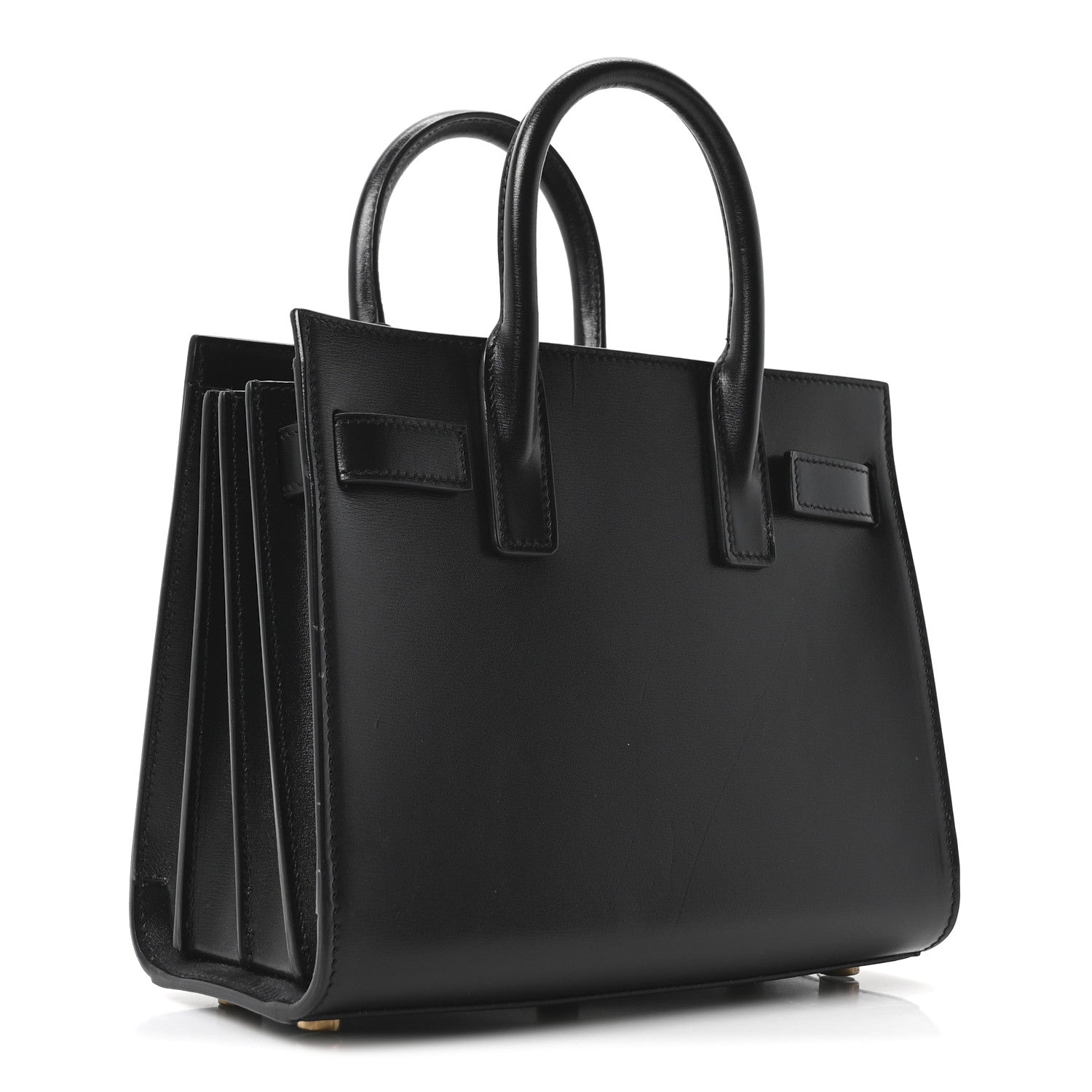 Saint Laurent Calfskin Nano Sac De Jour Black 3 of 10
