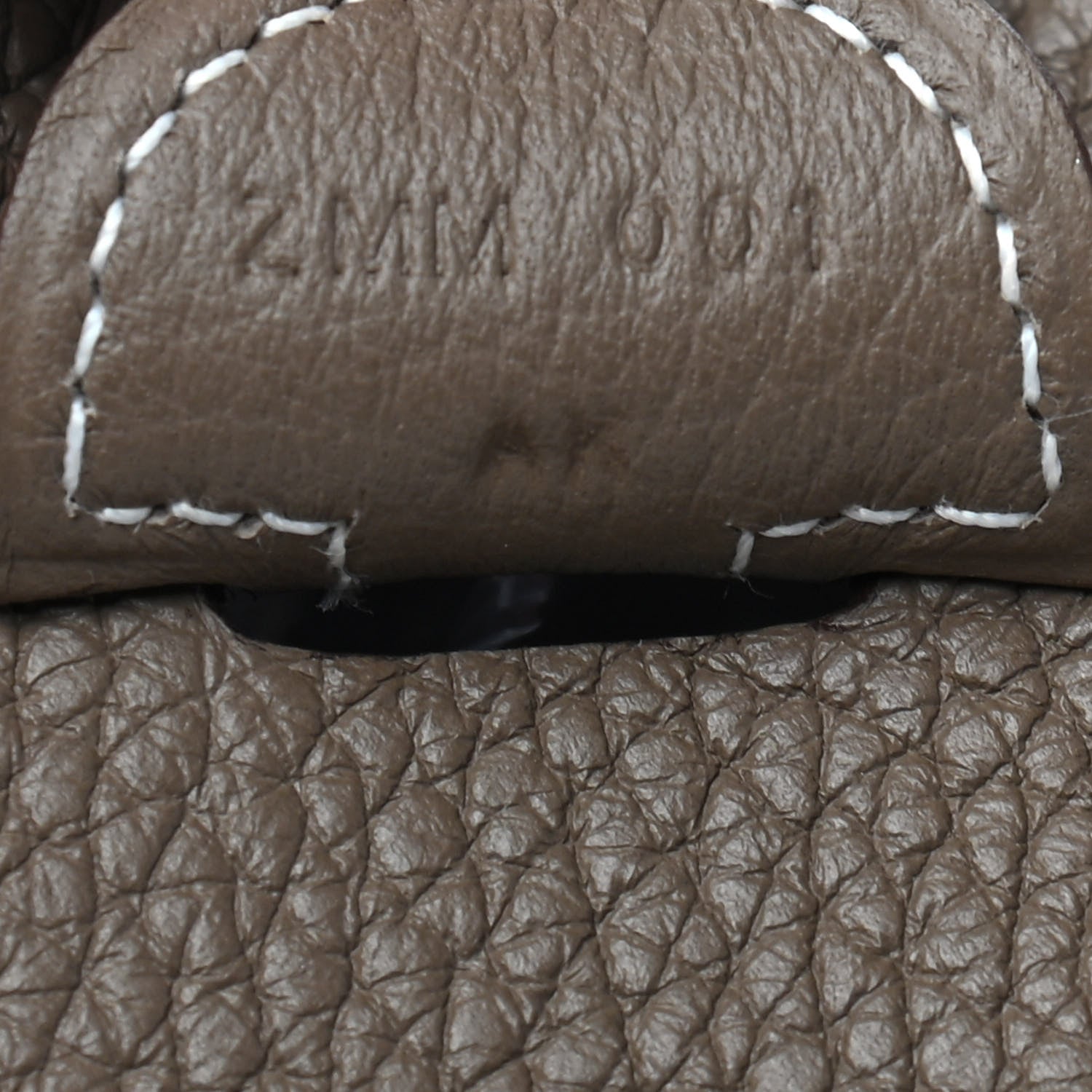 Hermes Taurillon Clemence Evelyne III PM Etoupe 11 of 17