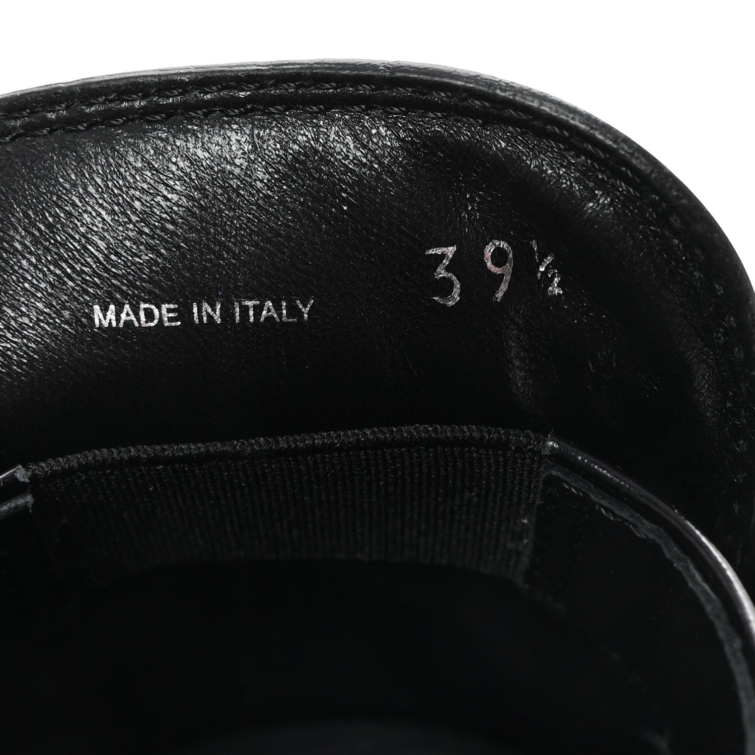 Prada Spazzolato Metal Triangle Logo 85mm Loafers 39.5 Black 9 of 10