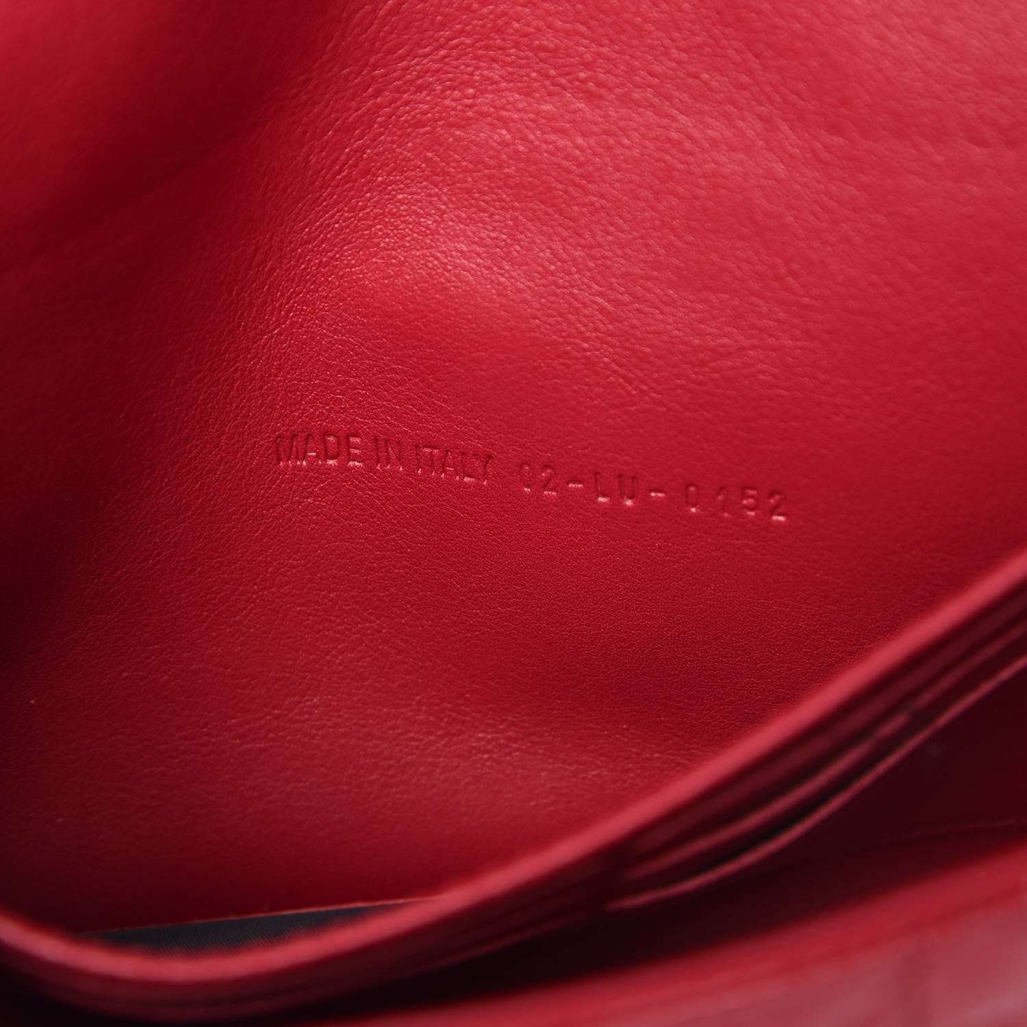 Christian Dior Patent Cannage New Lock Pouch Red 7 of 12