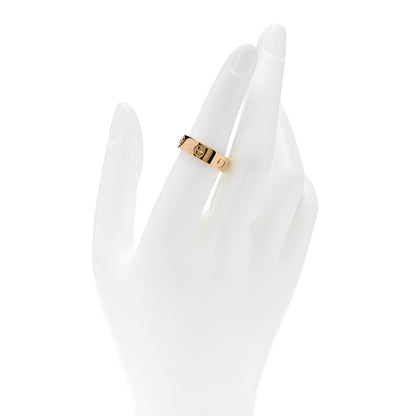 Cartier 18K Yellow Gold 5.5mm LOVE Ring 53 6.5 2 of 5