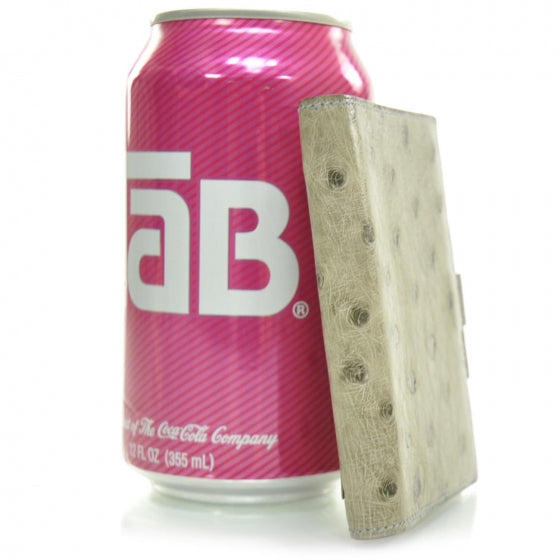 Hermes Ostrich Mini Agenda Cover w Notebook 3 of 6