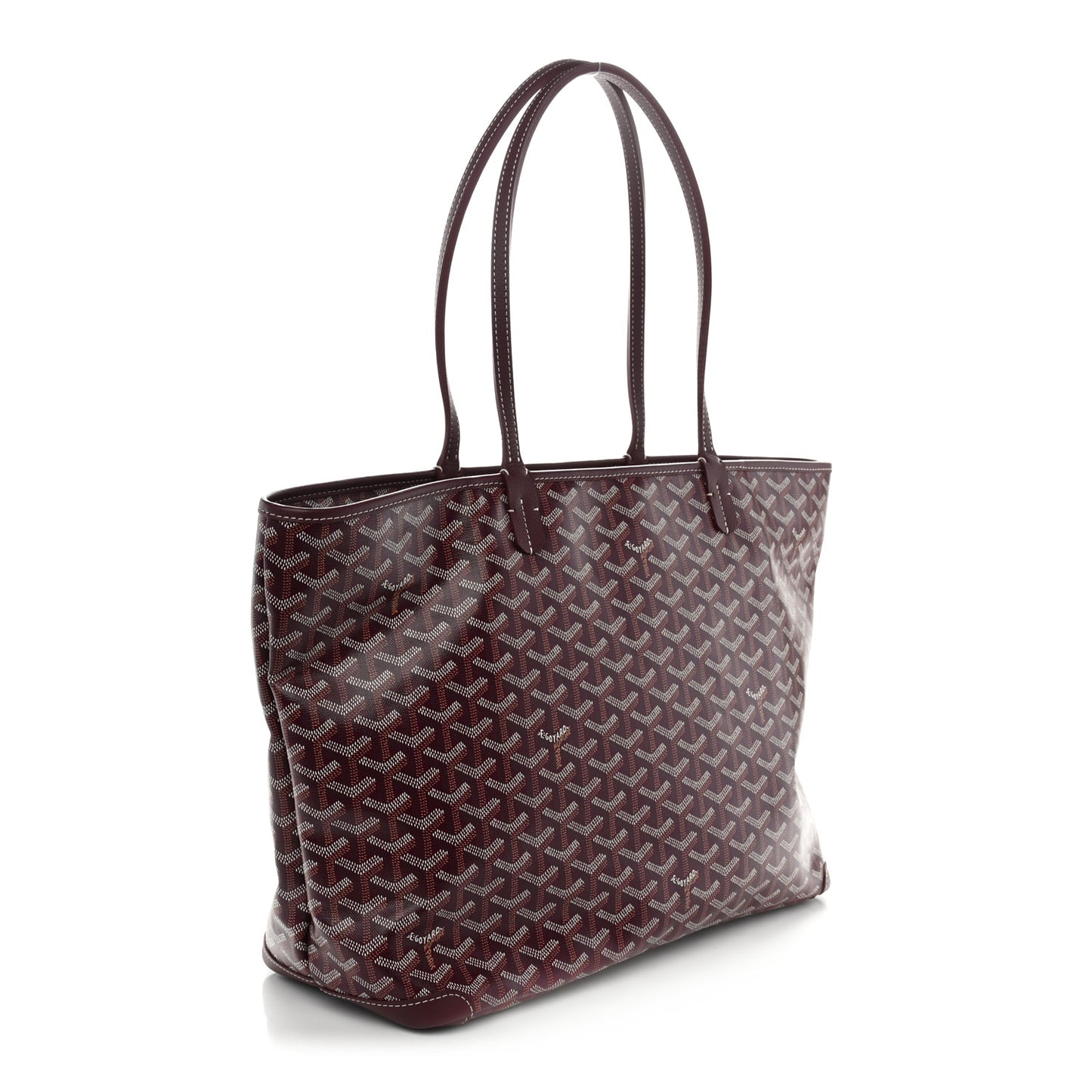 Goyardine Artois MM Burgundy