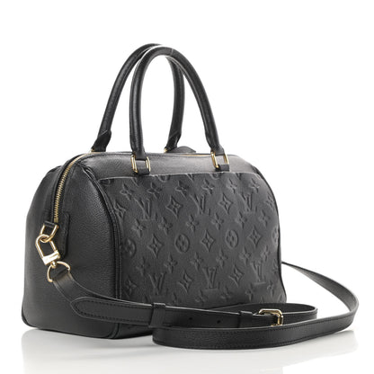 Louis Vuitton Empreinte Speedy Bandouliere 25 NM Black 3 of 12