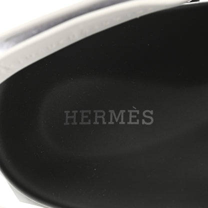 Hermes Calfskin Goatskin Mens Electric Sandals 43 White 6 of 10
