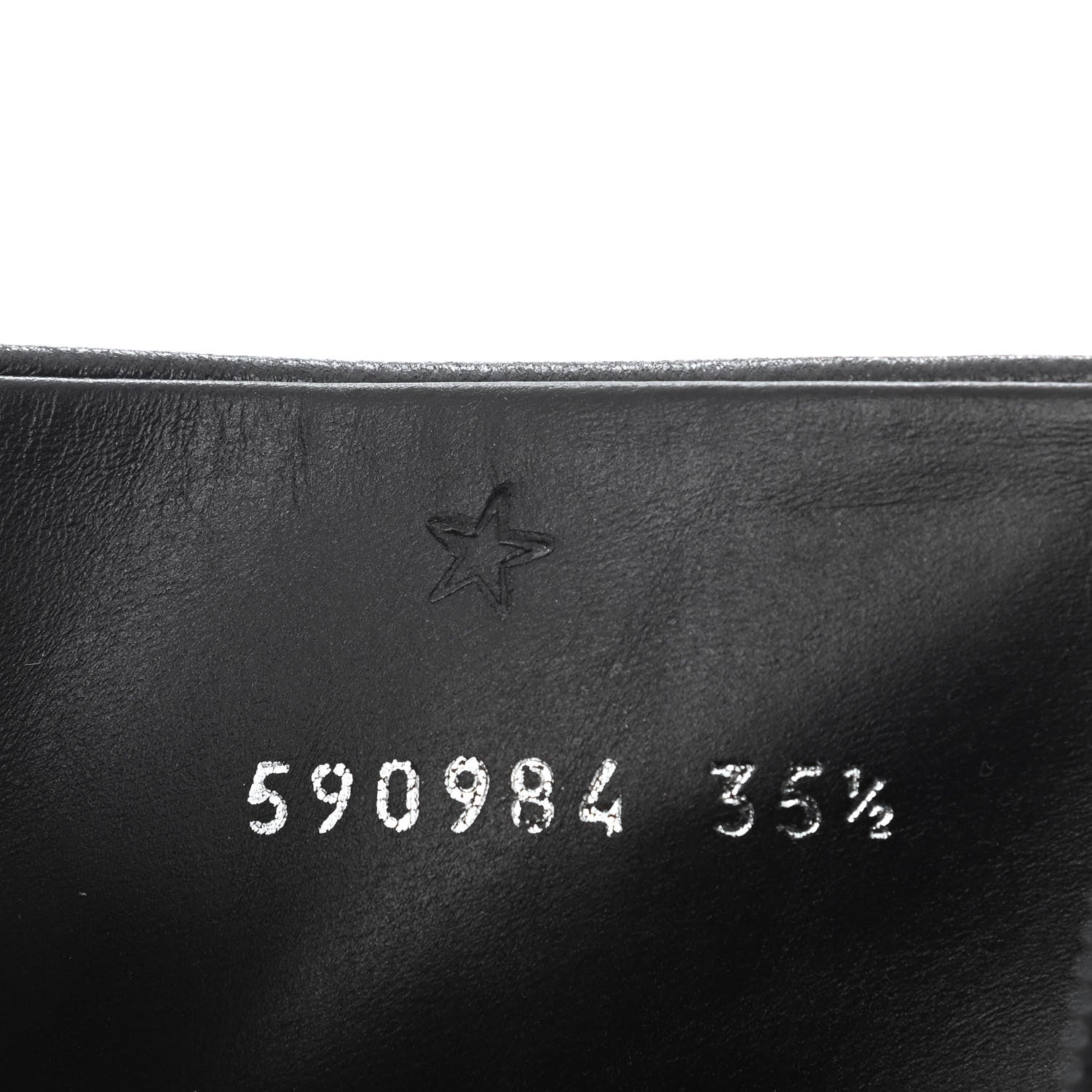 Balenciaga Sheepskin Typo Ankle Booties 35.5 Black 18 of 21