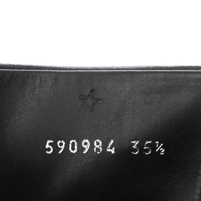 Balenciaga Sheepskin Typo Ankle Booties 35.5 Black 18 of 21