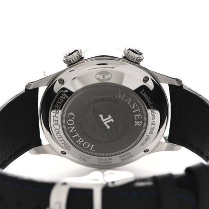 Jaeger-LeCoultre Stainless Steel 40mm Master Memovox Limited Edition Automatic Watch Blue Q141848J 4 of 5