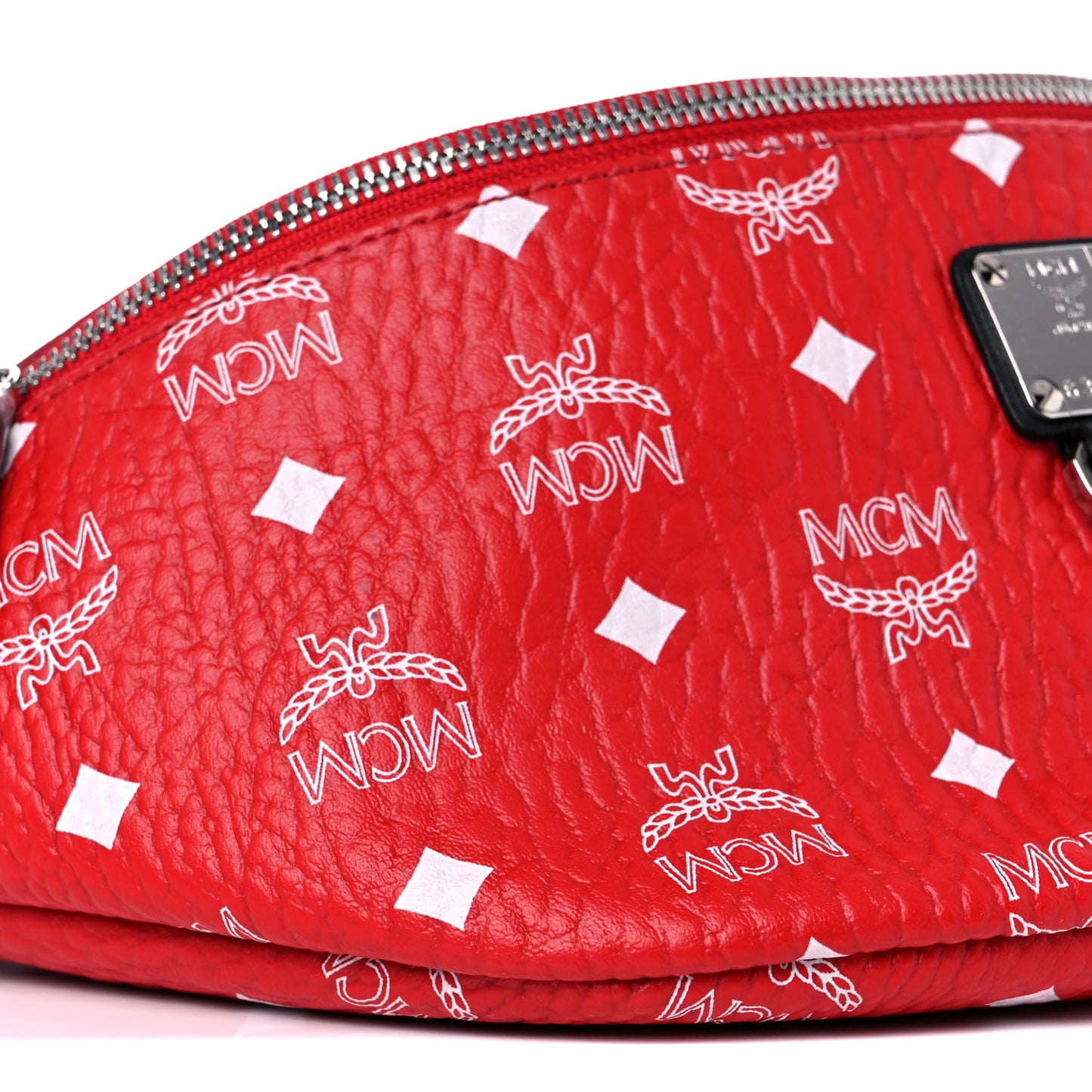 Visetos Large Fursten Belt Bag Red