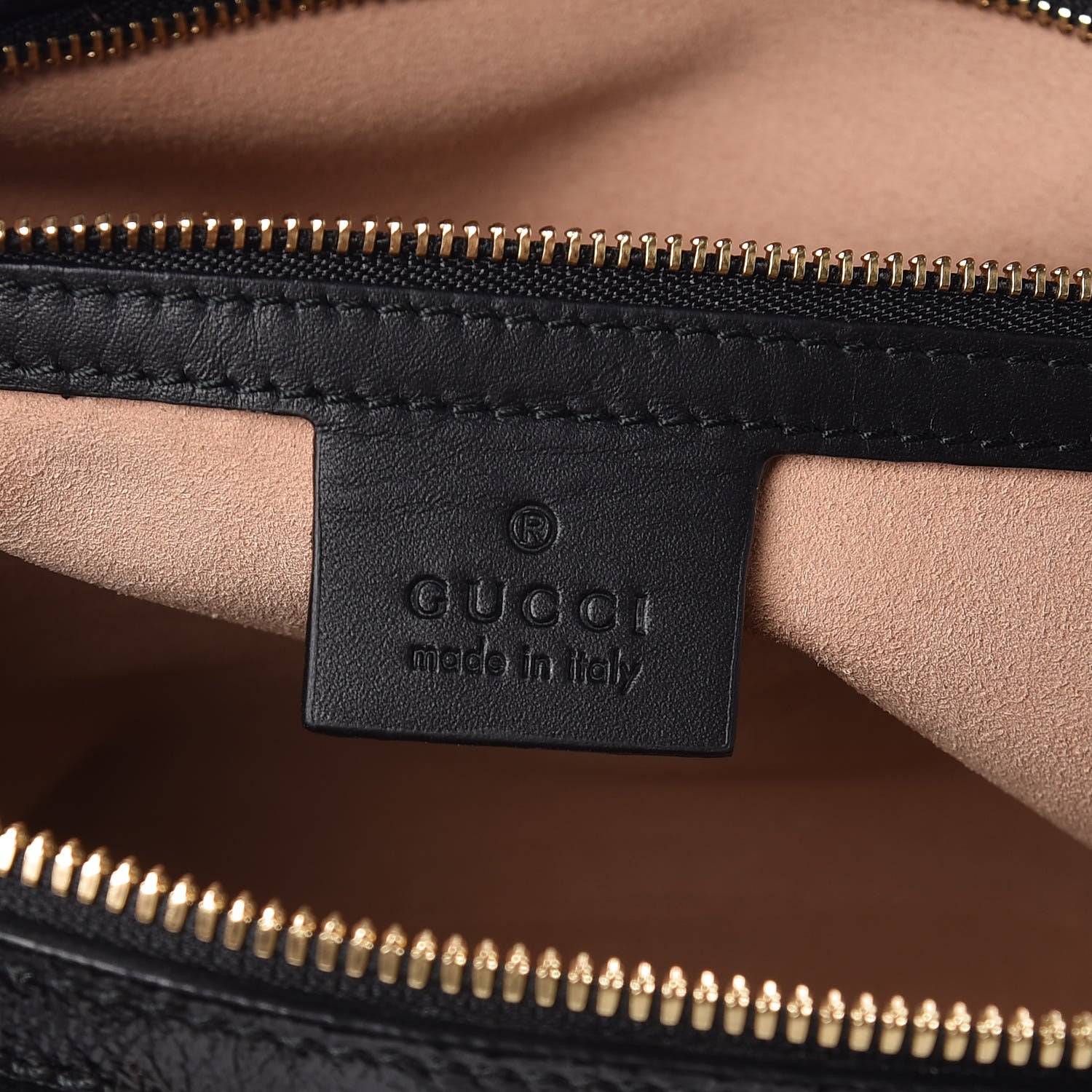 Gucci Suede Patent GG Web Medium Ophidia Boston Black 6 of 11