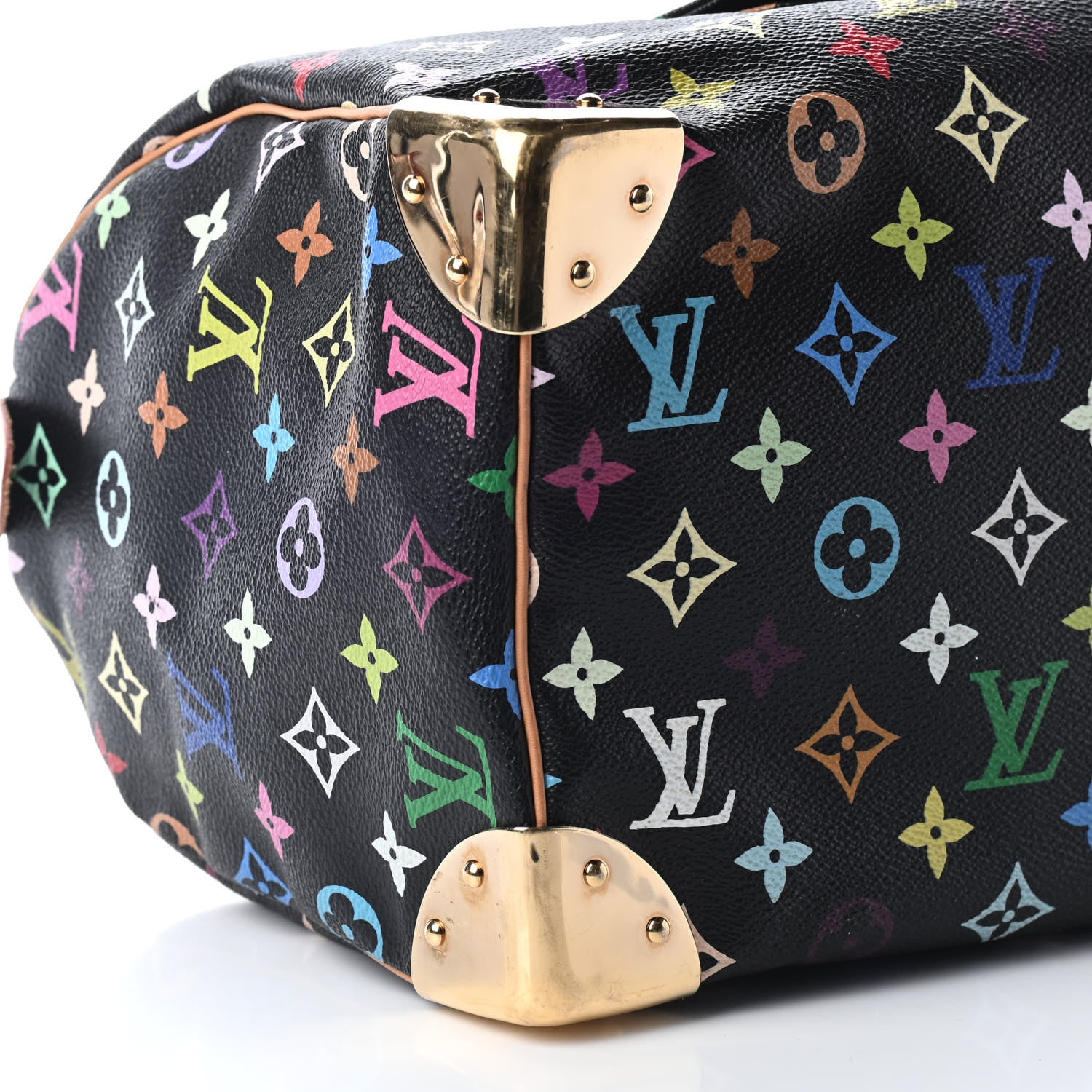 Louis Vuitton Monogram Multicolor Speedy 30 Black 6 of 8