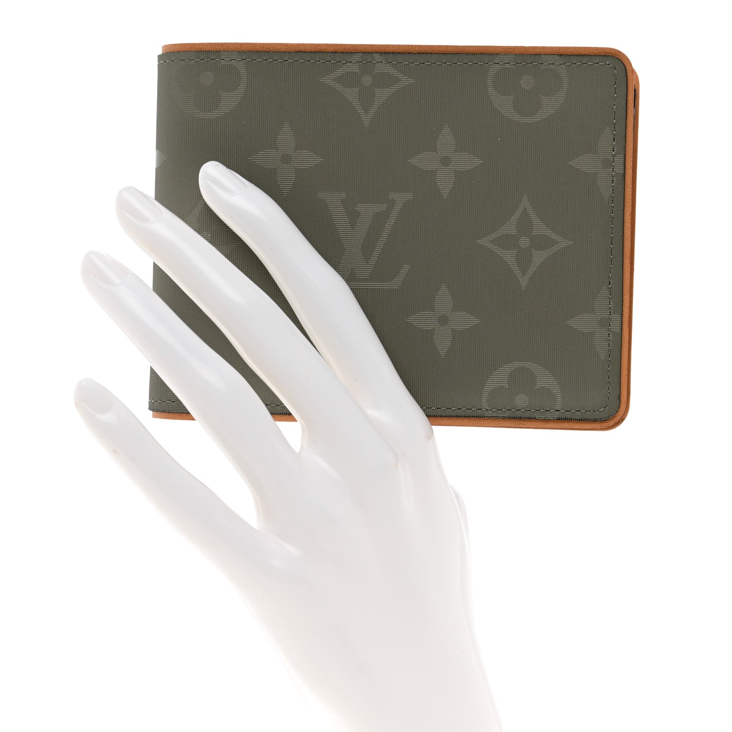 Louis Vuitton Monogram Titanium Multiple Wallet 2 of 7