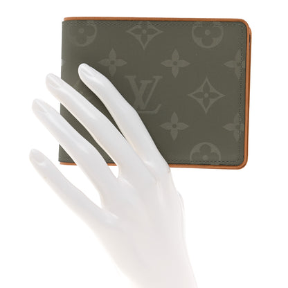Louis Vuitton Monogram Titanium Multiple Wallet 2 of 7