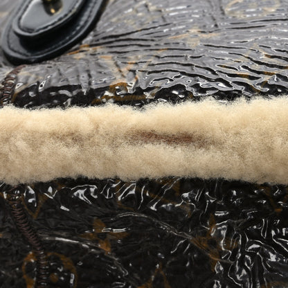 Louis Vuitton Patent Monogram Shearling Sac Thunder 12 of 12