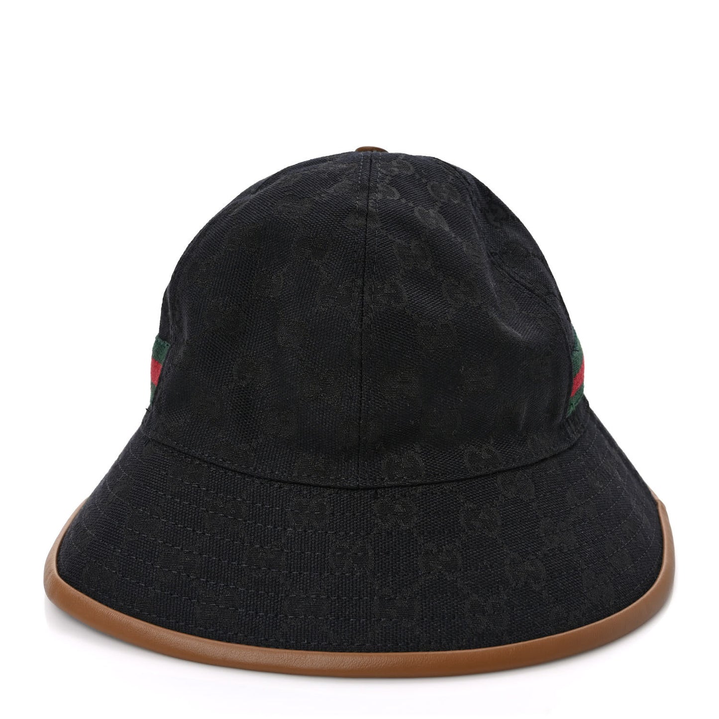 Monogram Web Bucket Hat M Black