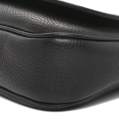 Gucci Pebbled Calfskin Medium Soho Flap Crossbody Black 10 of 10