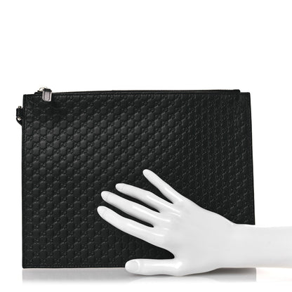 Gucci Microguccissima Clutch Black 2 of 8