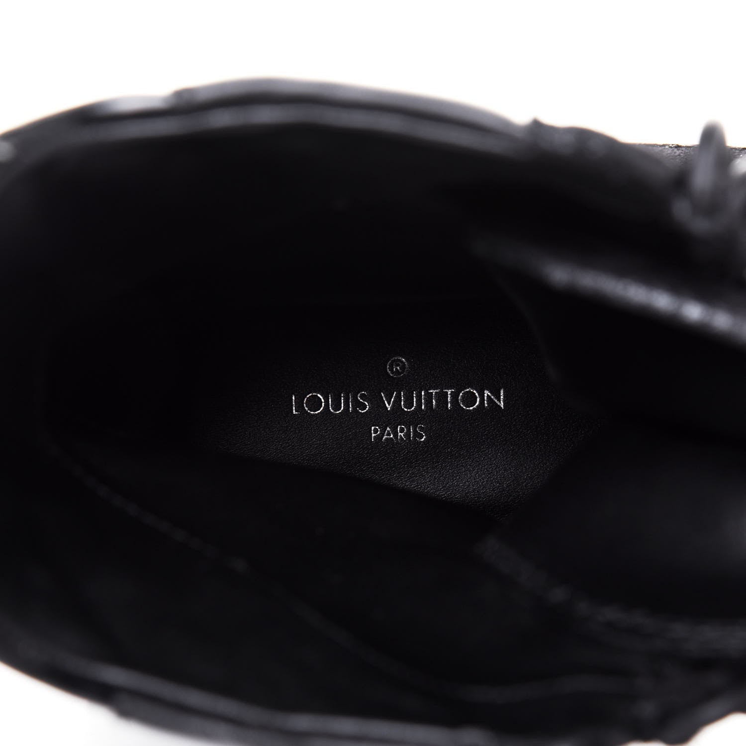 Louis Vuitton Suede Calfskin Laureate Platform Desert Boots 40 Black 7 of 11